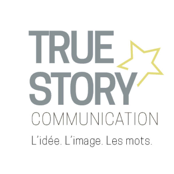 la graphiste true story communication à haguenau est passé par l'agence de communication alsacom pour la création de son site internet vitrine 